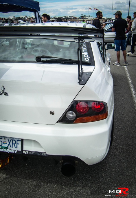 Mitsubishi Lancer Evolution 9 rear