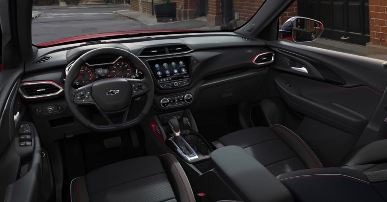 2021 Chevrolet Trailblazer interior